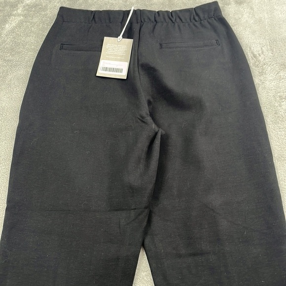 NEW‎ Everlane S The Dream Pant Black Cotton Modal Blend Pull On Adjustable - Picture 14 of 15